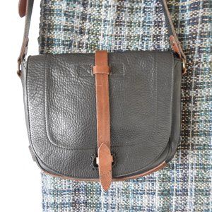 WILL Seneca Crossbody Leather Bag Black